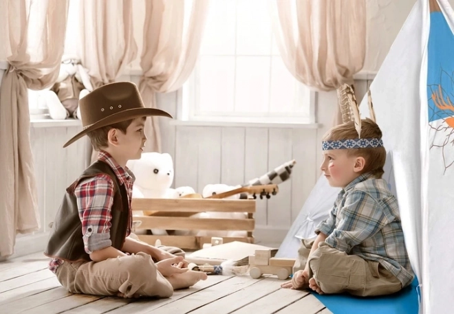 ECOTOYS Tente indienne pour enfants