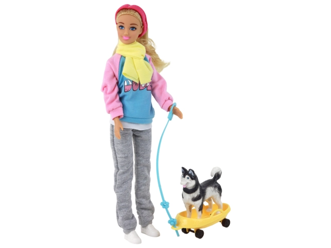 Luge pour amusement hivernal