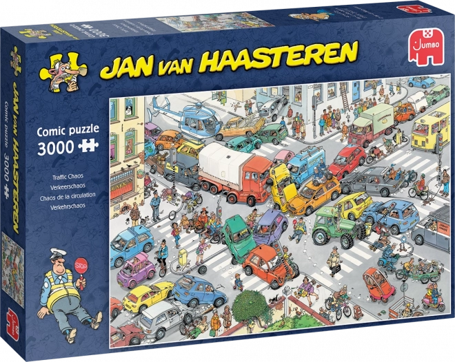 Puzzle JUMBO JvH Chaos de transport 3000 pièces