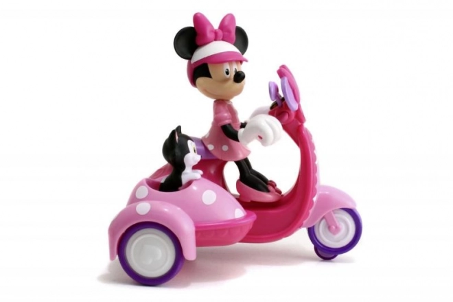 Véhicule RC Minnie Scooter 19 cm