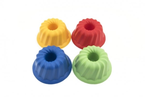 Moule à gâteau rond en plastique 12x7cm 12m+