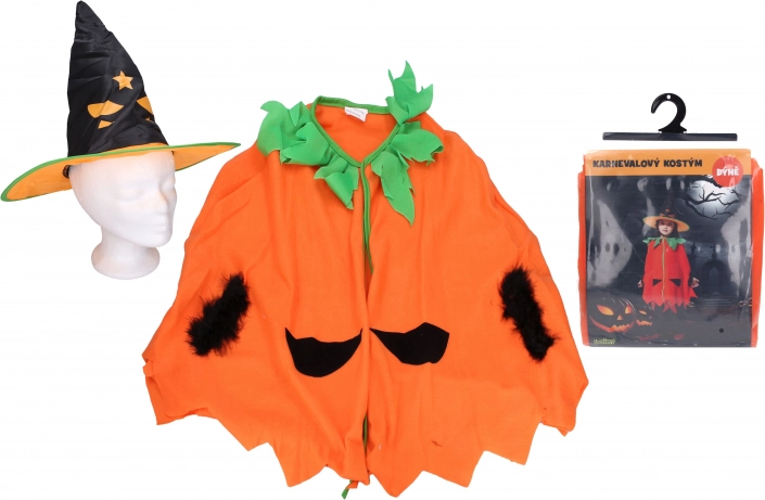 Costume de carnaval citrouille pour enfants 110–120 cm