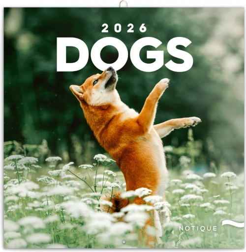 Calendrier de notes Chiens 2026