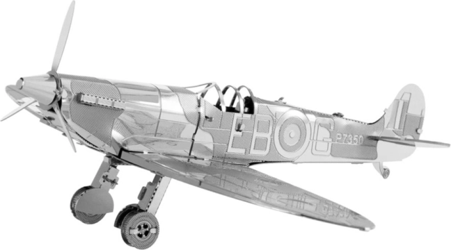Maquette métallique 3D Avion Supermarine Spitfire