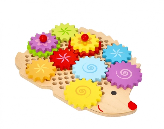 Puzzle Hérisson avec engrenages