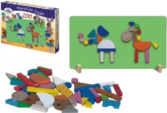 Detoa puzzle magnétiques zoo