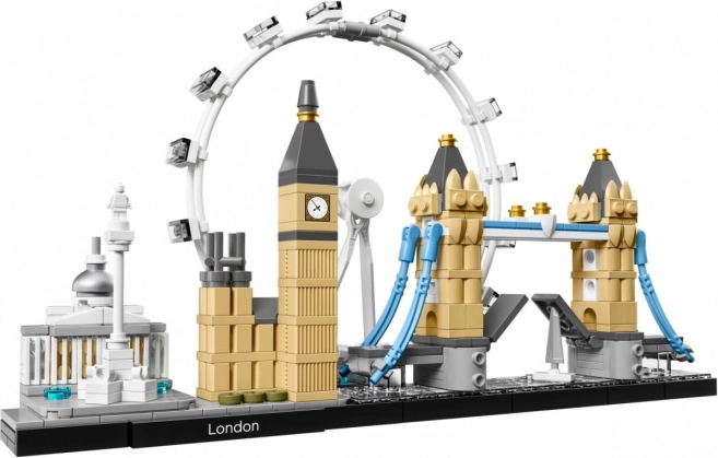Panorama londonien emblématique dans un seul set