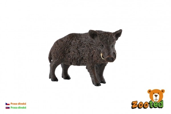 Figurine Plastique Sanglier 7cm