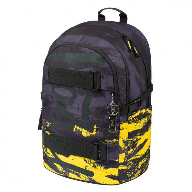 BAAGL Sac à dos scolaire Skate Dune