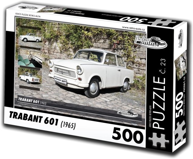 Puzzle Voitures rétro Trabant 601 (1965) – 500 pièces