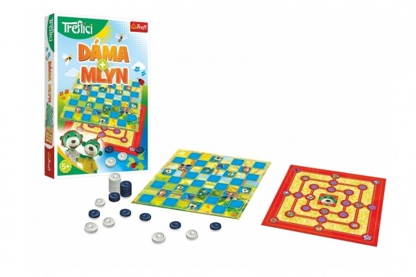 Dame et Moulin avec la Famille Treflik jeu de société