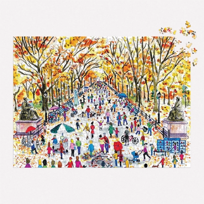 Puzzle Automne à Central Park 1000 pièces