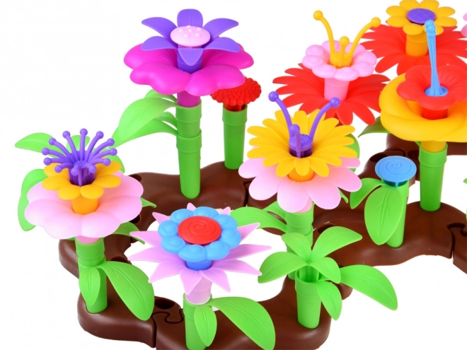Jeux de construction de fleurs créatives