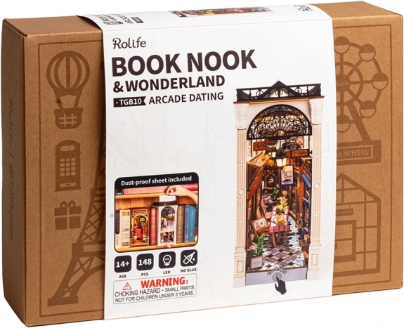 RoboTime Puzzle 3D Arrêt de livre Rencontre dans le passage