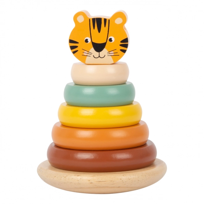 Petite tour d'empilage Safari Tigre