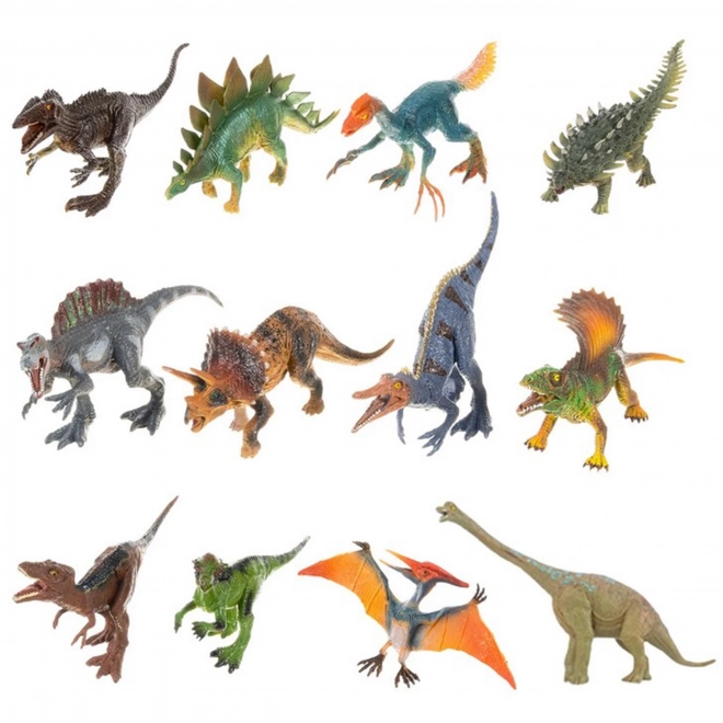 Grande ensemble de dinosaures XXL avec tapis Monde préhistorique