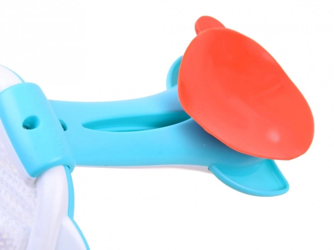 Jouets de bain avec organiseur bateaux et animaux