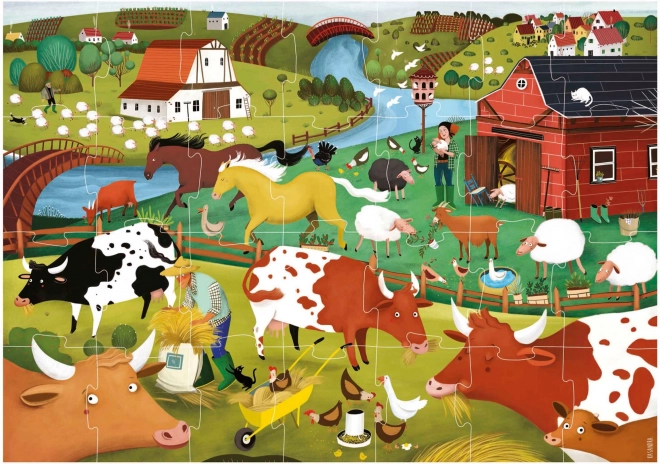 Educa Puzzle Ferme 28 pièces