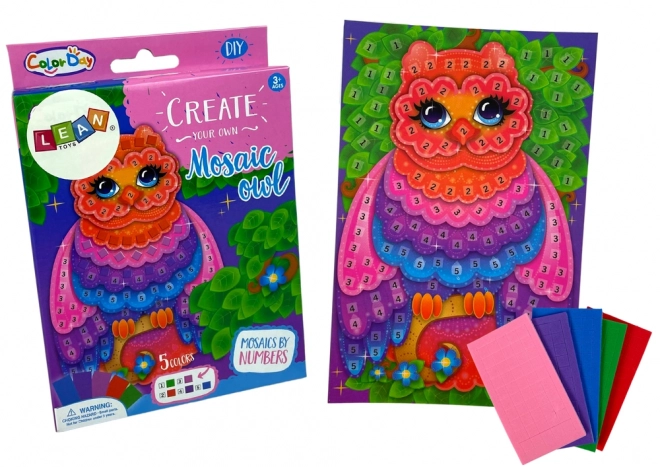 DIY Mozaïque Chouette