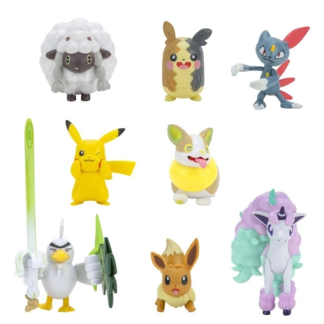 Ensemble de 8 figurines Pokémon