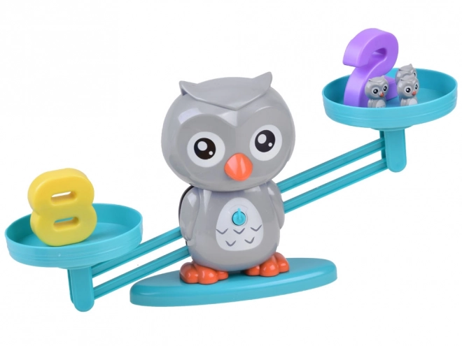 Jeu éducatif Hibou et balançoire à poids