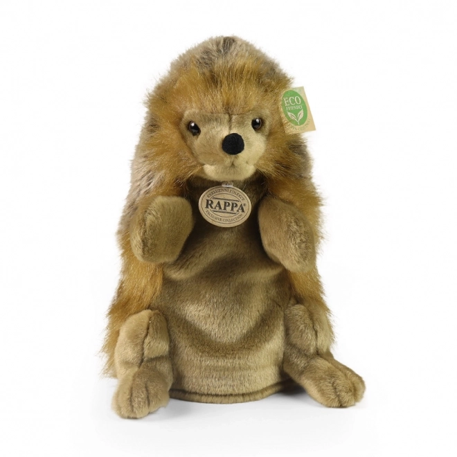 Marionnette en peluche hérisson 25 cm ÉCOLOGIQUE