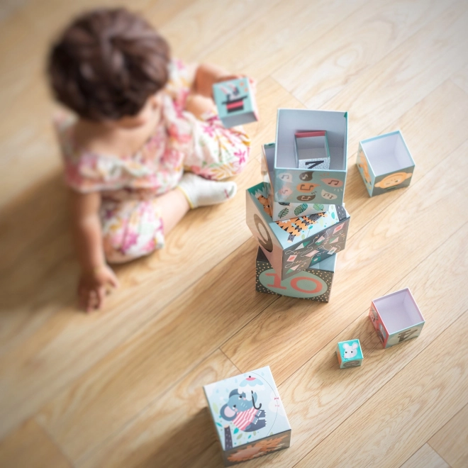 Vilac Tour empilable en cubes Michelle Carlslund