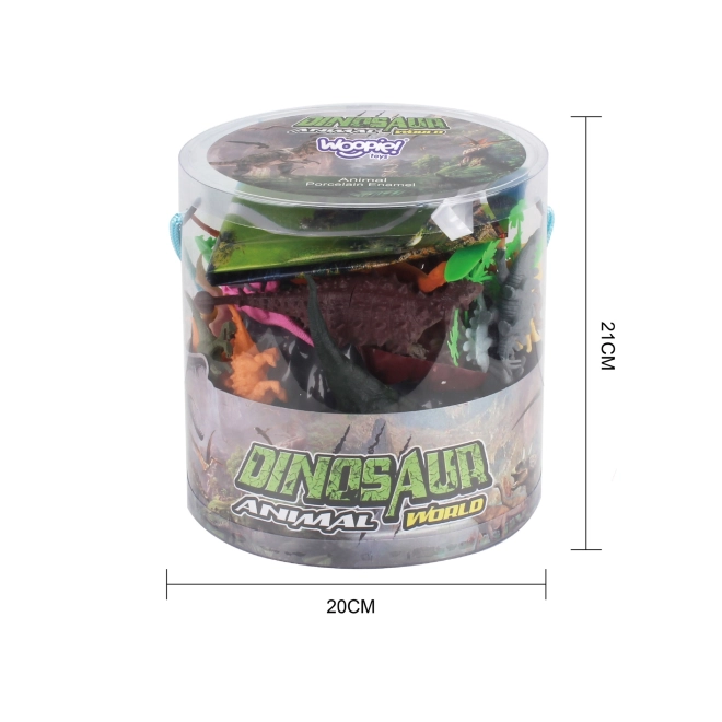 Ensemble de Figurines Dinosaures 34 pièces WOOPIE