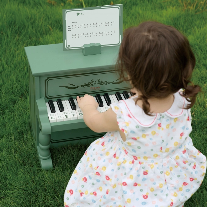 Piano en bois Classic World avec manuel