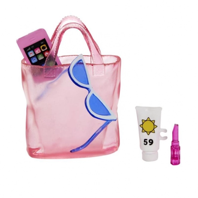Barbie à la plage avec accessoires d'été