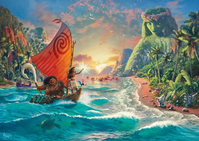 Puzzle Vaiana 1000 pièces