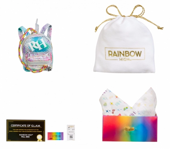 Sac Rainbow High Accessoires Studio Série 1