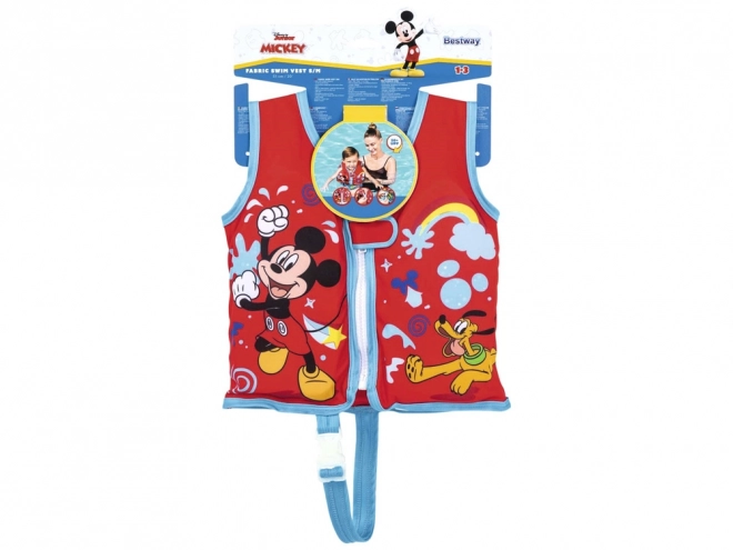 Veste de flottaison Bestway avec motif Mickey Mouse taille S/M