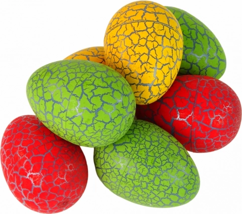 Grand œuf de dinosaure 8 cm – surprise avec dinosaures