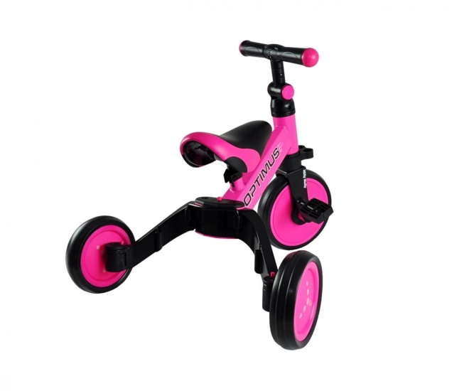 Vélo 3 en 1 Optimus Rose