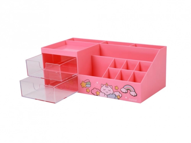 Organisateur de bureau avec licorne