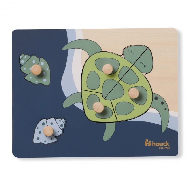 Puzzle en bois - tortue