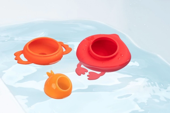Empilement flottant et amusant