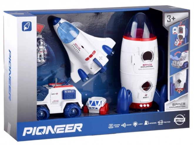 ensemble de jouets Pionnier expédition spatiale