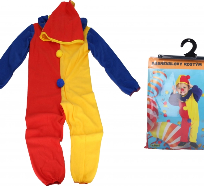 Costume de carnaval clown pour enfants taille M 110-120 cm