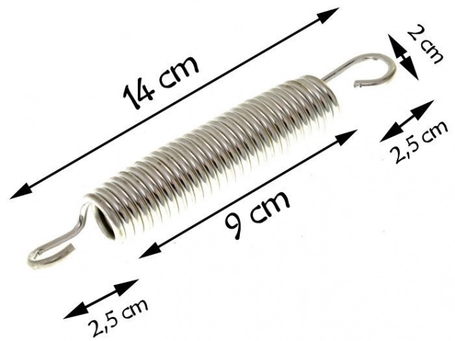 Ressort pour trampoline longueur 14cm pour 8FT à 11FT