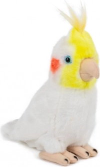 perruche calopsitte en peluche 21 cm