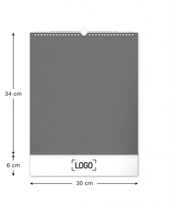 Calendrier mural Chats 2025, 30 × 34 cm