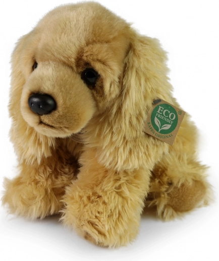 chien en peluche cocker spaniel 30 cm éco-responsable