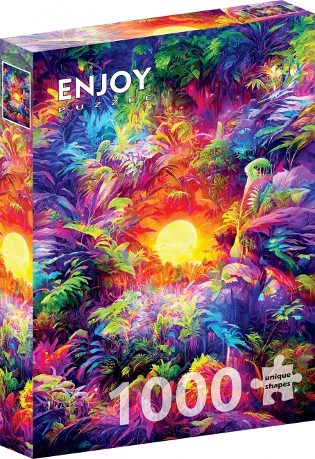 Puzzle Jungle Arc-en-ciel 1000 pièces