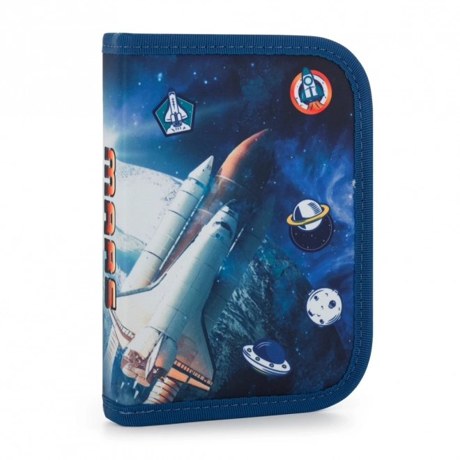Trousse scolaire Space à deux volets
