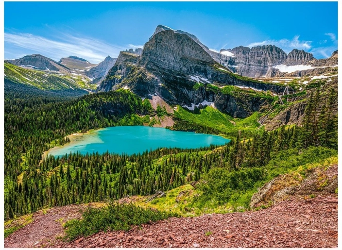 Puzzle Castorland Lac Grinnell 3000 pièces