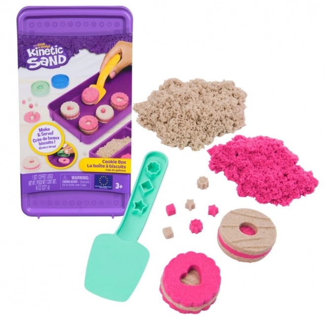 Sable cinétique pour créer des gâteaux