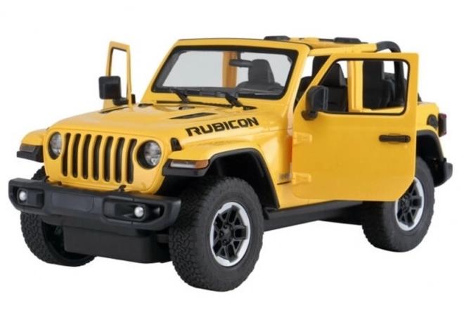 Auto R/C Jeep Wrangler Rubicon 1:14 Rastar – Jaune