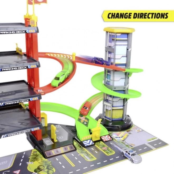 Stationnement de garage, 4 étages